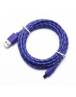 Ładowarka USB 1 m/2 m/3 m kabel Micro usb do Samsung Xiaomi Huawei ładowania dla systemu Android telefon komórkowy ładowarka USB