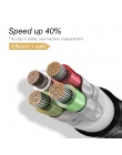 Kabel USB typu C kolanko 90 stopni Nylon pleciony 1 M/2 M/3 M Fast kabel danych do ładowania dla samsung s8 s9 Oneplus Huawei Xi