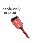 WSKEN X1 kabel magnetyczny kabel USB typu C do ładowarka do iPhone’a 3A magnetyczny ładowanie kabel Micro USB i kabel USB C drut