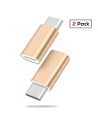 SUPTEC 10 Pack USB Adapter USB typu C na Micro USB Kabel OTG konwerter typu C złącze dla Macbook Samsung s9 S8 Huawei P20 P10