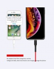 USAMS SR telefon komórkowy kabel USB do telefonu iPhone 5 7 6 8 X pleciony Nylon danych przewód do iPhone'a kabel inteligentne s