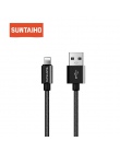 Suntaiho do iPhone XS MAX 7 kabel nylonowy 2.1A kabel USB do szybkiego ładowania dla iPhone X XR 6 8 Plus SE iPad powietrza mobi