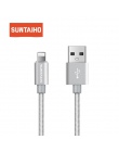 Suntaiho do iPhone XS MAX 7 kabel nylonowy 2.1A kabel USB do szybkiego ładowania dla iPhone X XR 6 8 Plus SE iPad powietrza mobi