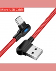 OLAF 90 stopni 1 M 2 M szybkie ładowanie Micro kabel USB typu C do Samsung S8 S9 S10 Xiaomi huawei LG Android Microusb USB-C ład