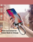 FLOVEME wielofunkcyjny kabel USB dla iPhone oświetlenie ładowarka Powerbank kabel brelok do kluczy akcesoria przenośne ładowania