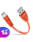 Kabel Micro USB uśmiechnięta twarz świecące LED światła szybkie ładowanie USB kabel do transmisji danych dla iPhone telefon komó