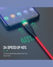 ROCK oświetlenie LED Micro USB kabel do Xiaomi Redmi 4X uwaga 4 5 dla Samsung o wysokiej wytrzymałości transferu danych Cabo ład