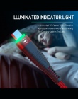 ROCK oświetlenie LED Micro USB kabel do Xiaomi Redmi 4X uwaga 4 5 dla Samsung o wysokiej wytrzymałości transferu danych Cabo ład