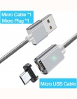 Essager magnetyczny kabel do Xiaomi Samsung z systemem Android telefon komórkowy magnes ładowarka Micro kabel USB typu C szybkie