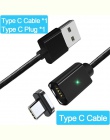 Essager magnetyczny kabel do Xiaomi Samsung z systemem Android telefon komórkowy magnes ładowarka Micro kabel USB typu C szybkie