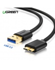 Ugreen Micro kabel USB 3.0 2.1A 1 M szybki kabel danych do ładowania kabel USB telefon komórkowy kable do Samsung uwaga 3 S5 twa