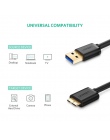 Ugreen Micro kabel USB 3.0 2.1A 1 M szybki kabel danych do ładowania kabel USB telefon komórkowy kable do Samsung uwaga 3 S5 twa