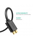 Ugreen Micro kabel USB 3.0 2.1A 1 M szybki kabel danych do ładowania kabel USB telefon komórkowy kable do Samsung uwaga 3 S5 twa