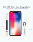 FLOVEME 3 w 1 USB kabel Micro USB typu C kabel oświetleniowy dla iPhone XR X Samsung HUAWEI 2A Mini brelok ładowarka przewody do