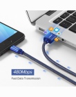 Ugreen ładowania Micro USB kabel do Xiaomi uwaga 2.4A szybka ładowarka USB do telefonu komórkowego kabel do Samsung S7 Huawei An