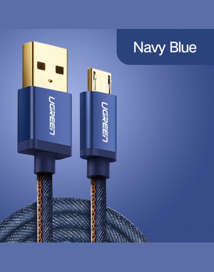 Ugreen ładowania Micro USB kabel do Xiaomi uwaga 2.4A szybka ładowarka USB do telefonu komórkowego kabel do Samsung S7 Huawei An