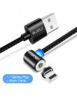 L-TYPE magnetyczny kabel ładowania RAXFLY Micro USB typu C kabel dla iPhone na USB przewód do iPhone'a magnes ładowarka drutu dl