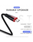 H & A kabel Micro USB 3A szybkie ładowanie Micro usb ładowarka przewód do Samsung S7 S6 Xiaomi Redmi Note 5 4 tabletu z systemem