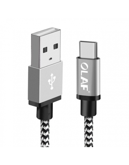 OLAF kabel USB typu C 1 M 2 M 3 M szybki kabel do ładowania danych typu C przewód ładowarka USB-C dla Samsung S8 S9 S10 Xiaomi H