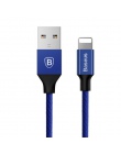 Baseus kabel USB dla iPhone X 8 7 Plus szybkie ładowanie kabel do telefonu komórkowego kabel USB kabel do transmisji danych dla 