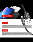 Suntaiho 2.4A kabel usb do telefonu iPhone X kabel ładowarki dla iPhone XR MAX XS 8 7 6 plus 5 s USB do transmisji danych kabel 