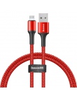 Baseus kabel USB dla ładowarka do iPhone’a 2.4A szybka danych ładowania telefonu komórkowego kable do iPhone Xs Max Xr X 8 7 6 6