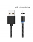 SUNPHG magnetyczny micro USB kabel typu C przewód ładowania dla iPhone x xr oneplus 6 t Samsung s9 Microusb przewód komórkowy te