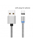 SUNPHG magnetyczny micro USB kabel typu C przewód ładowania dla iPhone x xr oneplus 6 t Samsung s9 Microusb przewód komórkowy te