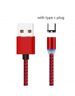 SUNPHG magnetyczny micro USB kabel typu C przewód ładowania dla iPhone x xr oneplus 6 t Samsung s9 Microusb przewód komórkowy te