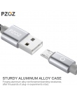 PZOZ kabel Micro USB szybkie ładowanie adapter do ładowarki danych kabel do Samsung Xiaomi Huawei MEIZU SONY z systemem Android 