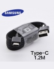 Oryginalny Samsung kabel USB typu C note9 szybkie ładowanie 1.2 m 2A S 9 note8 uwaga 8 S8 S9 plus c5 C7 C9 pro A3 A5 A7 2017 ast