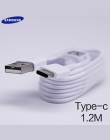 Oryginalny Samsung kabel USB typu C note9 szybkie ładowanie 1.2 m 2A S 9 note8 uwaga 8 S8 S9 plus c5 C7 C9 pro A3 A5 A7 2017 ast