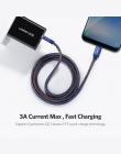 Ugreen USB C kabel do Xiaomi mi 8 3A kabel USB typu C szybkie ładowanie kabel do transmisji danych dla Samsung Galaxy S9 nintend