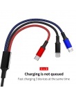 3 w 1 typ C/8 Pin/kabel Micro USB do ładowania dla iPhone X uniwersalna szybka kabel ładowania do Samsunga S9 s8 Xiaomi ładowark