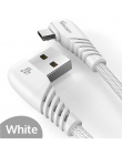 TIEGEM 90 stopni kabel Micro USB 2A szybka ładowarka kabel do transmisji danych pleciony kabel USB telefon komórkowy ładowarka U