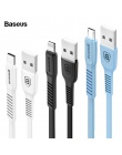 Baseus kabel USB dla iPhone XS Max XR X 8 szybkie ładowanie ładowarka USB-C przewód Micro USB typu C kabel do Androida kabel do 