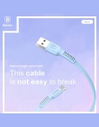 Baseus kabel USB dla iPhone XS Max XR X 8 szybkie ładowanie ładowarka USB-C przewód Micro USB typu C kabel do Androida kabel do 