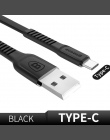 Baseus kabel USB dla iPhone XS Max XR X 8 szybkie ładowanie ładowarka USB-C przewód Micro USB typu C kabel do Androida kabel do 