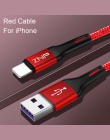 ZNP kabel USB do telefonu iPhone X ładowarka kabel do ładowania dla iPhone 8 7 6 6 s plus USB do transmisji danych kabel telefon