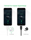 Dla Huawei USB 5A kabel typu C P20 Pro lite Mate 9 10 Pro P10 Plus lite V10 USB 3.1 typu C Supercharge Super ładowarka kabel