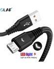 OLAF kabel Micro USB 2A szybkie ładowanie przewód danych przewód Micro USB ładowarka kabel do Samsung S7 S6 Xiaomi komórkowego z