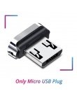 FONKEN magnetyczny micro USB kabel telefoniczny magnes Mini kabel USB 1 m 2.4A szybka ładowarka przewód zasilający Led synchroni