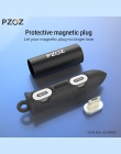 PZOZ kabel magnetyczny wtyczka typu box C Micro USB C 8 pin szybko adapter do ładowania telefonu Microusb typu C magnes ładowark