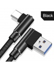 OLAF 3 M USB typu C 90 szybkie ładowanie kabel usb c typu c przewód danych z systemem Android ładowarka usb -c kabel USB dla Sam