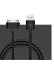 SUPTEC 30 kabel USB pin dla iPhone 4S 4 metalowa wtyczka Nylon pleciony drut kabel ładowarki szybkie ładowanie danych przewód do