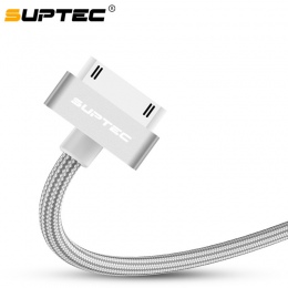 SUPTEC USB kabel dla iPhone 4 s 4S 3GS iPad 2 3 ipoda Nano dotykowy szybkie ładowanie 30 Pin oryginalny adapter do ładowarki ład