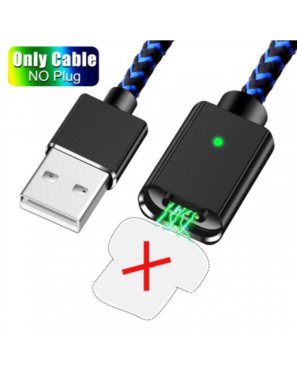 OLAF magnetyczny ładowarka USB kabel do transmisji danych dla iPhone kabel Micro USB typu C telefon komórkowy szybkie ładowanie 