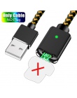 OLAF magnetyczny ładowarka USB kabel do transmisji danych dla iPhone kabel Micro USB typu C telefon komórkowy szybkie ładowanie 