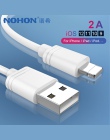 NOHON TPE USB kabel do ładowania danych oświetlenie dla iPhone X XS MAX XR 8 7 6 6 S 5 5S plus ładowania przewód do synchronizac