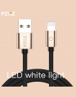 PZOZ światła LED szybka ładowarka przewodowa telefon komórkowy 8 kabel USB pin dla iphone Xs Max Xr 6 s Plus X 8 7 5 SE 6 s iPad